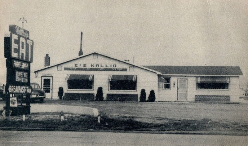 Fare-Way Dinette - Vintage Postcard (newer photo)